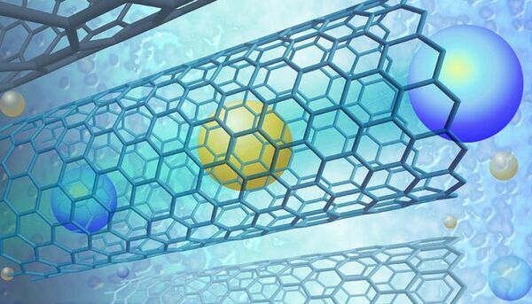 Fast transport in carbon nanotube membranes could advance human health