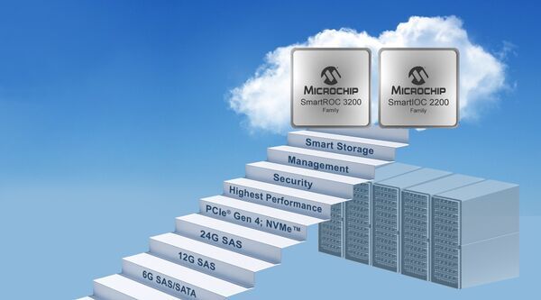 Microchip Releases Industry’s First 24G SAS/PCIe Gen 4 Tri-mode Storage Controllers into Production