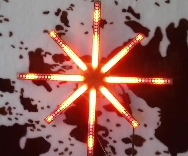 Animated Led Star