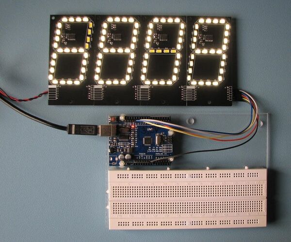 Big Seven Segment Display