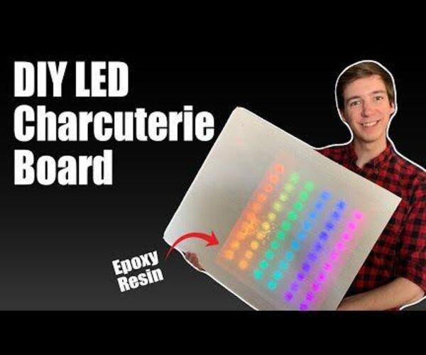 Neopixel Charcuterie Board