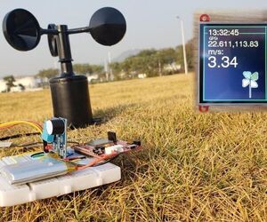 Wind Speed Monitor Via MQTT