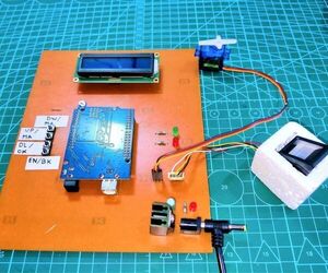 Biometric Door Lock Security System Using Arduino & Fingerprint Sensor