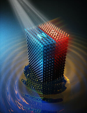 Researchers control a magnet’s state by optically shaking its atomic lattice