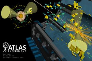 Applying Quantum Computing to a Particle Process