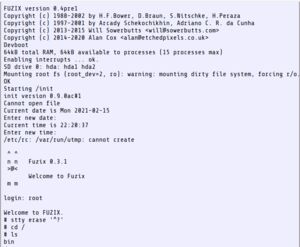 Fuzix on the Raspberry Pi Pico