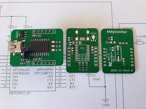 Cheap USB to UART Converter Using Microchip MCP2200