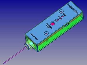 A Tiny Logic Probe TTL / CMOS with Battery Charger