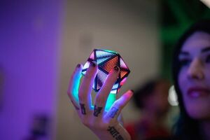 2,400 LED Icosahedron (20 Sided)