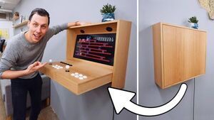 This Arcade Machine is hidden in plain sight! And This is how I Built It!