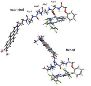 Picosecond electron transfer in peptides can help energy technologies