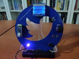 IoT Twitter Follower Tracker and Status Notifier