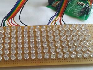 6*24 Led Matrix Using Arduino And 74HC595 Shift Register