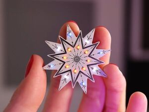 ATtiny13A PCB Star Wearable