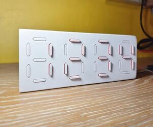 Complete Mechanical 7 Segment Display