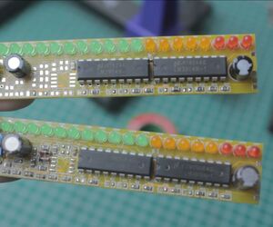 Vu Meter LM3914 Vs LM3915