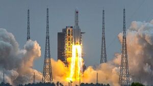 Chinese rocket debris crashes into Indian Ocean - state media