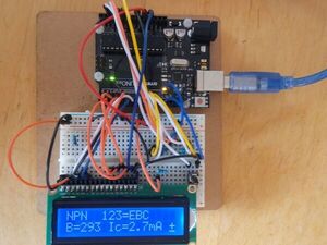 ArduTester V1.13: The Arduino UNO Transistor Tester