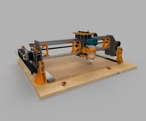 G300 - 3D Printed CNC Machine