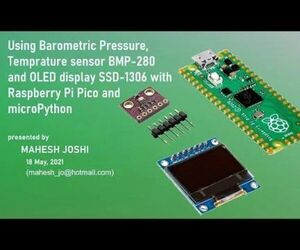 Weather Data on OLED Using Pi Pico and MicroPython