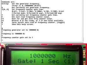 Frequency Generator and Frequency Counter for Pro Micro