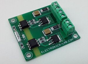 Low Profile 2 Channel Solid State Relay for AC Loads