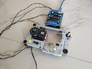 Arduino DVD motor