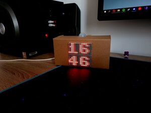 Office Clock using RaspberryPi