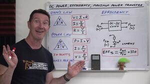 EEVblog 1401 - DC Power, Efficiency, & Maximum Power Transfer Theory