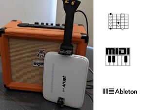 Modem Turned Into a MIDI Guitar Sort of: GuitArnet