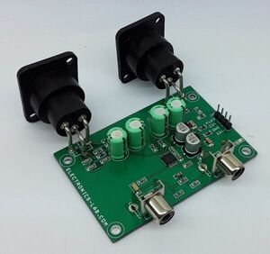 Stereo Balanced to Unbalanced Audio Converter