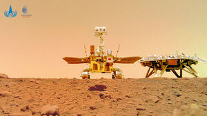 China's Mars rover travels over 800 meters on red planet