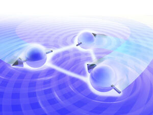 Electron–electron and spin–orbit interactions compete to control the electron