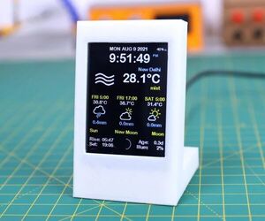 ESP8266 Weather Widget V2.0