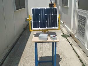 Solar Tracker 35W with DC Motors