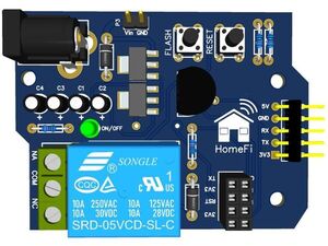 ESP8266 ESP-01 with a shield programmer