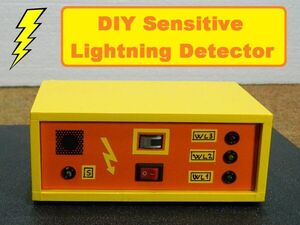 Sensitive Arduino Lightning Detector with Homemade Sensor