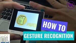 Gesture Recognition on Microcontroller with TinyML
