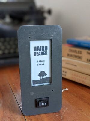 Haiku eInk Reader Version 2