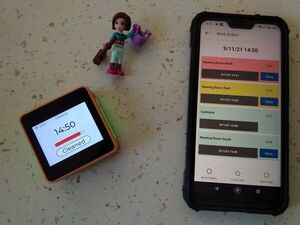 IoT Office Room Cleaning Tracker System