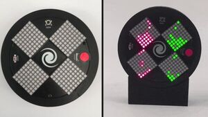 LED Matrix Dual Hourglass