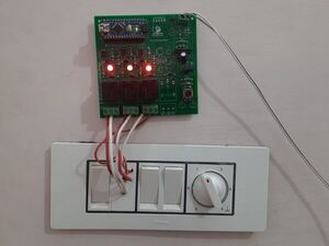 IR remote control Arduino based electric board