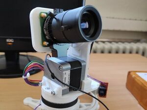 Raspberry Pi Motorized Camera Tripod