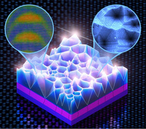 A new way to generate light using pre-existing defects in semiconductors