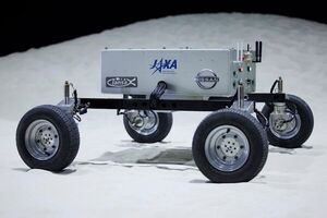 Nissan unveils lunar rover prototype jointly developed with Japan Aerospace Exploration Agency