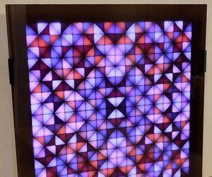 Tetrakis Square Tiling With WS2812 LEDs