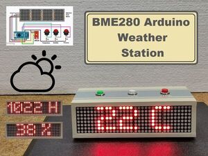 DIY Simple BME280 Arduino Weather Station