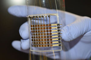 Researchers develop first fully 3D-printed, flexible OLED display