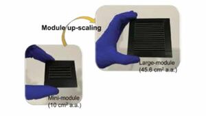 New Technique Boosts Efficiency, Sustainability of Large-Scale Perovskite Solar Cells