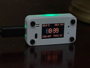 ESP32 based Desktop Clock